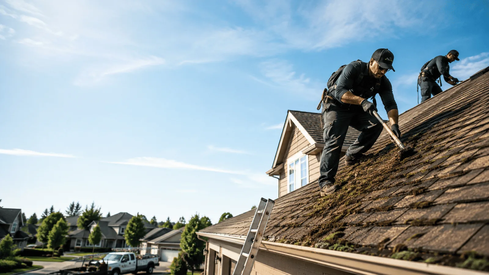 Roof Moss Removal in Ithaca, MI near me